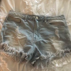 jean shorts